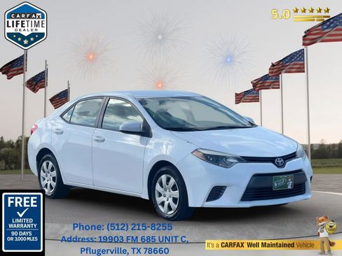 Used 2015 Toyota Corolla LE FWD image 1