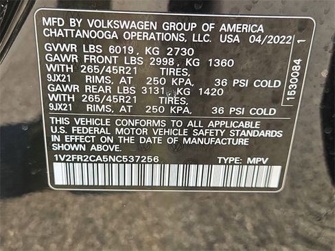 Used 2022 Volkswagen Atlas SEL Premium image 33