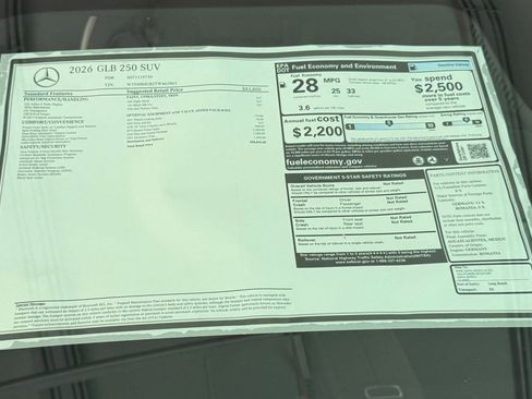 New 2026 Mercedes-Benz GLB 250 image 31