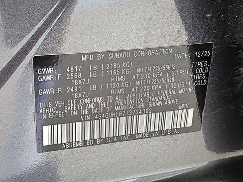 Certified 2026 Subaru Crosstrek 2.5i Limited w/ Crosstrek Mirror Package AWD/4WD image 42