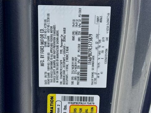 Used 2020 Ford Mustang GT Premium w/ GT Performance Package RWD image 40
