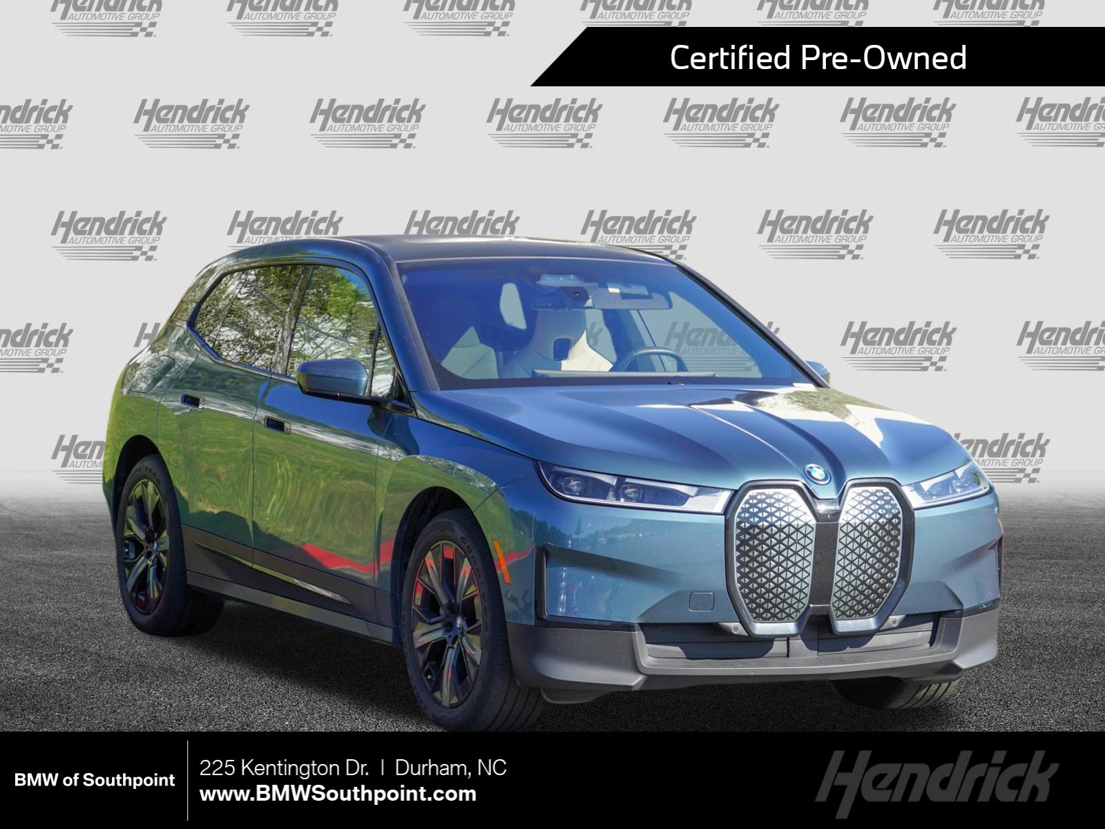 Certified 2024 BMW iX xDrive50 w/ Premium Package AWD/4WD image 1