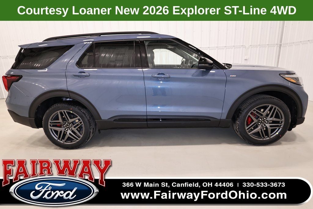 New 2026 Ford Explorer ST-Line w/ ST-Line Street Pack AWD/4WD image 1