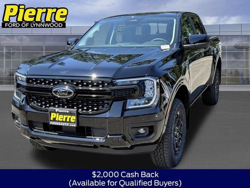 New 2026 Ford Ranger Lariat w/ Black Appearance Package AWD/4WD image 1