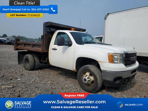 Used 2013 GMC Sierra 3500 W/T w/ Snow Plow Prep Package image 5