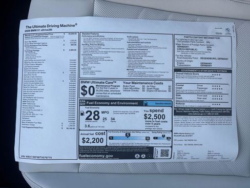 New 2026 BMW X1 xDrive28i w/ Technology Package image 30