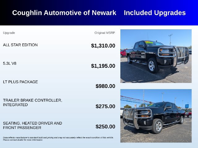 Used 2016 Chevrolet Silverado 1500 LT w/ All Star Edition AWD/4WD image 3