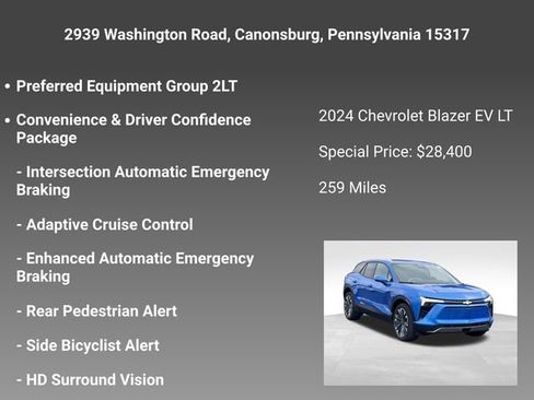 Certified 2024 Chevrolet Blazer EV LT image 5