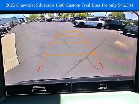 Used 2025 Chevrolet Silverado 1500 Custom Trail Boss AWD/4WD image 29