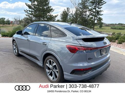 Used 2024 Audi Q4 e-tron Prestige w/ Black Optic Plus Package AWD/4WD image 4
