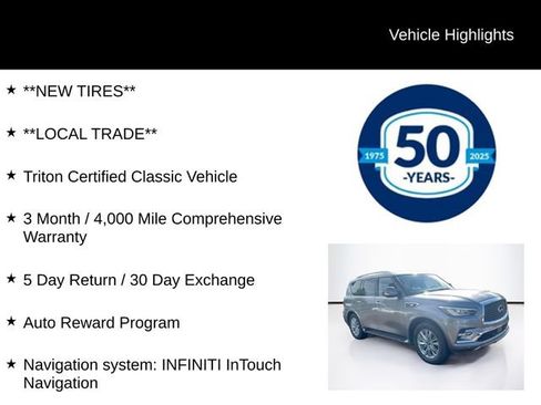 Used 2019 INFINITI QX80 Luxe AWD/4WD image 6