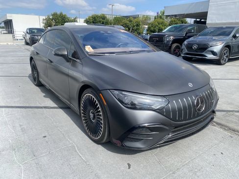 Used 2023 Mercedes-Benz EQE AMG 4MATIC Sedan w/ Pinnacle Trim Package image 2