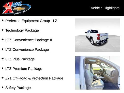 Certified 2023 Chevrolet Silverado 1500 LTZ w/ LTZ Premium Package AWD/4WD image 2