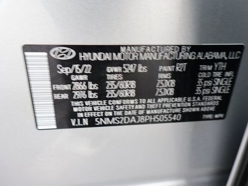 Certified 2023 Hyundai Santa Fe SEL w/ Cargo Package image 42