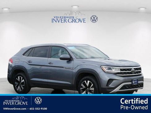 Certified 2023 Volkswagen Atlas Cross Sport SE AWD/4WD image 1
