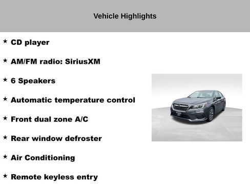 Used 2018 Subaru Legacy 2.5i Premium AWD/4WD image 18