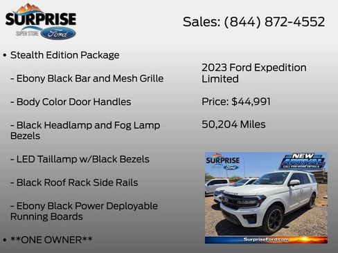 Used 2023 Ford Expedition Limited RWD image 16