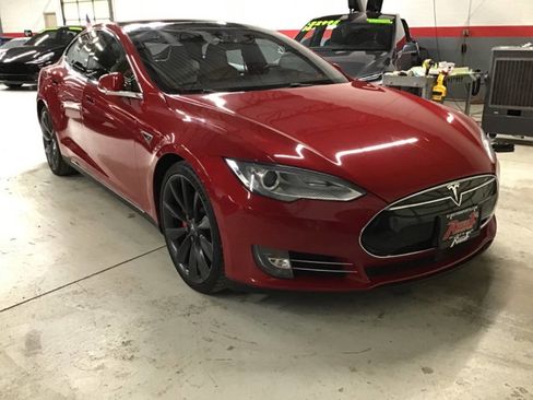 Used 2015 Tesla Model S P85D AWD/4WD image 3