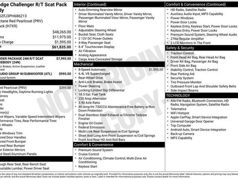 Used 2023 Dodge Challenger R/T Scat Pack RWD image 18