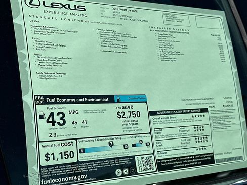 New 2026 Lexus UX 300h FWD image 29