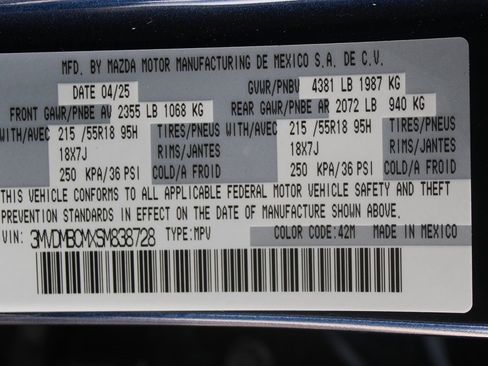 New 2025 MAZDA CX-30 AWD 2.5 S w/ Preferred Package image 33