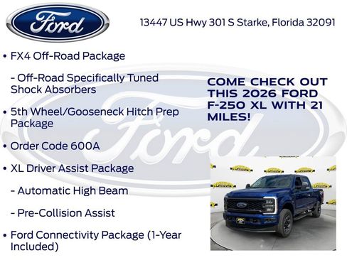 New 2026 Ford F250 XL w/ STX Appearance Package image 20