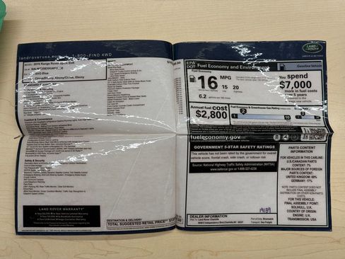 Used 2019 Land Rover Range Rover Sport SVR image 41