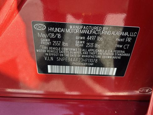 Used 2018 Hyundai Sonata Sport FWD image 28