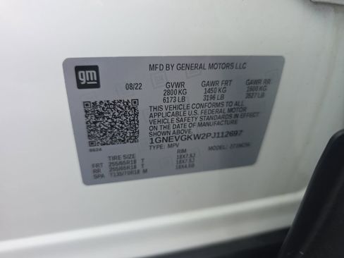 Certified 2023 Chevrolet Traverse LT AWD/4WD image 34