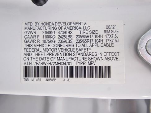 Used 2021 Honda CR-V Special Edition image 27