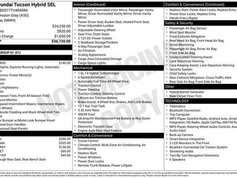 New 2026 Hyundai Tucson SEL AWD/4WD image 45