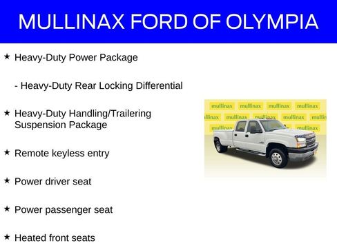 Used 2005 Chevrolet Silverado 3500 LT w/ Heavy-Duty Power Package image 17