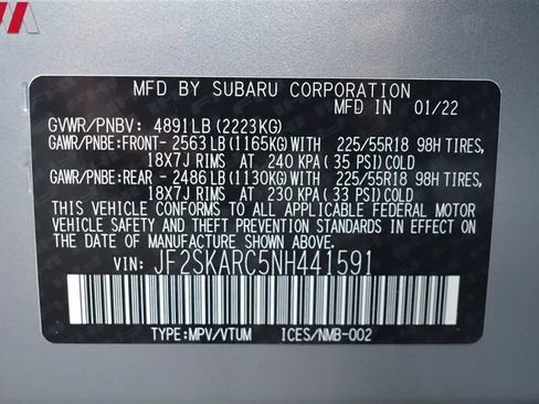 Used 2022 Subaru Forester Touring AWD/4WD image 35