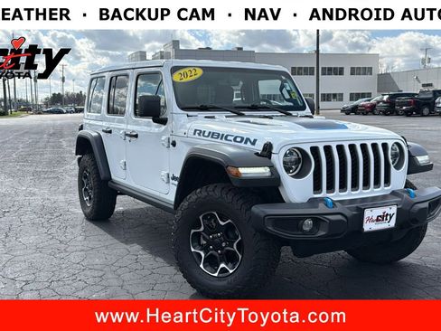 Used 2022 Jeep Wrangler Unlimited Rubicon 4xe image 1