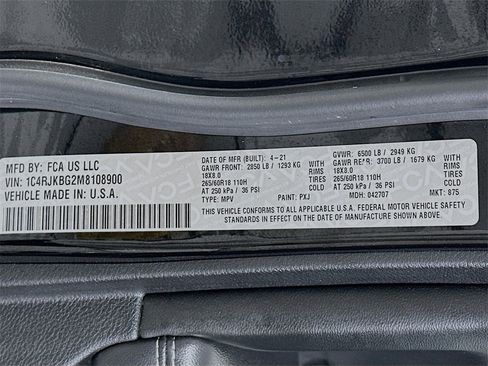 Used 2021 Jeep Grand Cherokee L Limited image 27