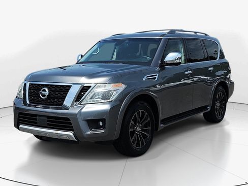 Used 2017 Nissan Armada Platinum w/ Captain Seat Package RWD image 8