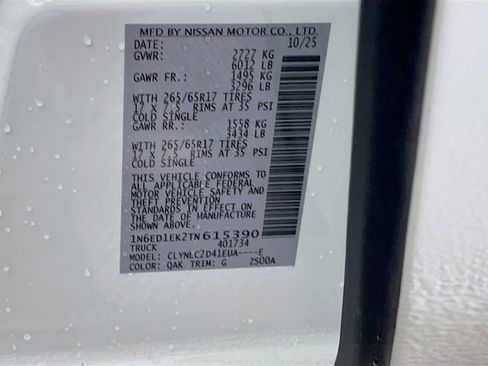 New 2026 Nissan Frontier SV w/ SV Convenience Package image 21