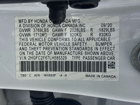 Used 2020 Honda Civic LX image 39