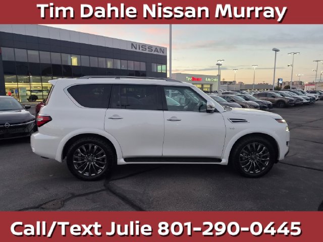 Used 2021 Nissan Armada Platinum w/ Captain's Chairs Package AWD/4WD image 14