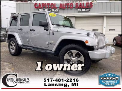 Used 2017 Jeep Wrangler Unlimited Sahara