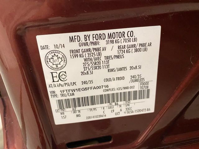 Used 2015 Ford F150 XLT w/ Equipment Group 301A Mid AWD/4WD image 40