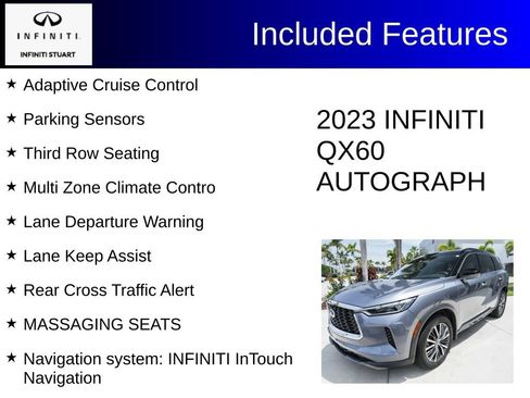 Certified 2023 INFINITI QX60 Autograph AWD/4WD image 4