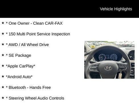 Used 2020 Hyundai Santa Fe SE w/ Cargo Package AWD/4WD image 5