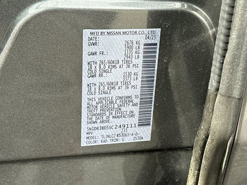 Used 2025 Nissan Pathfinder Rock Creek AWD/4WD image 31