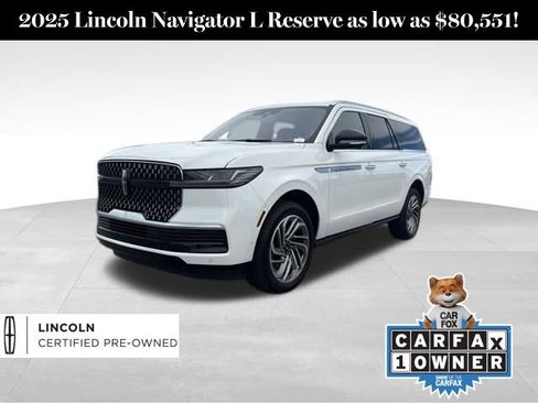 Used 2025 Lincoln Navigator L Reserve AWD/4WD image 1