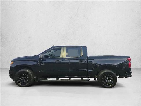 Used 2024 Chevrolet Silverado 1500 Custom w/ LPO, Dark Essentials Package RWD image 7