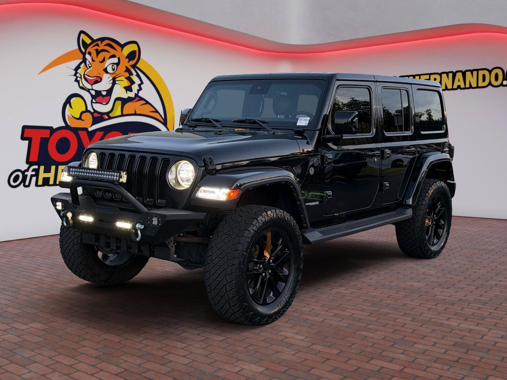 Used 2021 Jeep Wrangler Unlimited Sahara AWD/4WD image 1