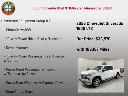 Used 2023 Chevrolet Silverado 1500 LTZ AWD/4WD image 5