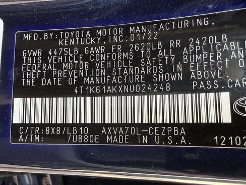 Used 2022 Toyota Camry XSE FWD image 23