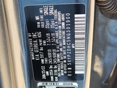 Certified 2022 Kia Telluride LX AWD/4WD image 25